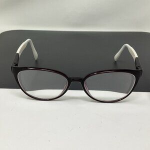 AWEAR CHARMANT CC3707 PU PURPLE WHITE AUTHENTIC EYEGLASSES 52-15